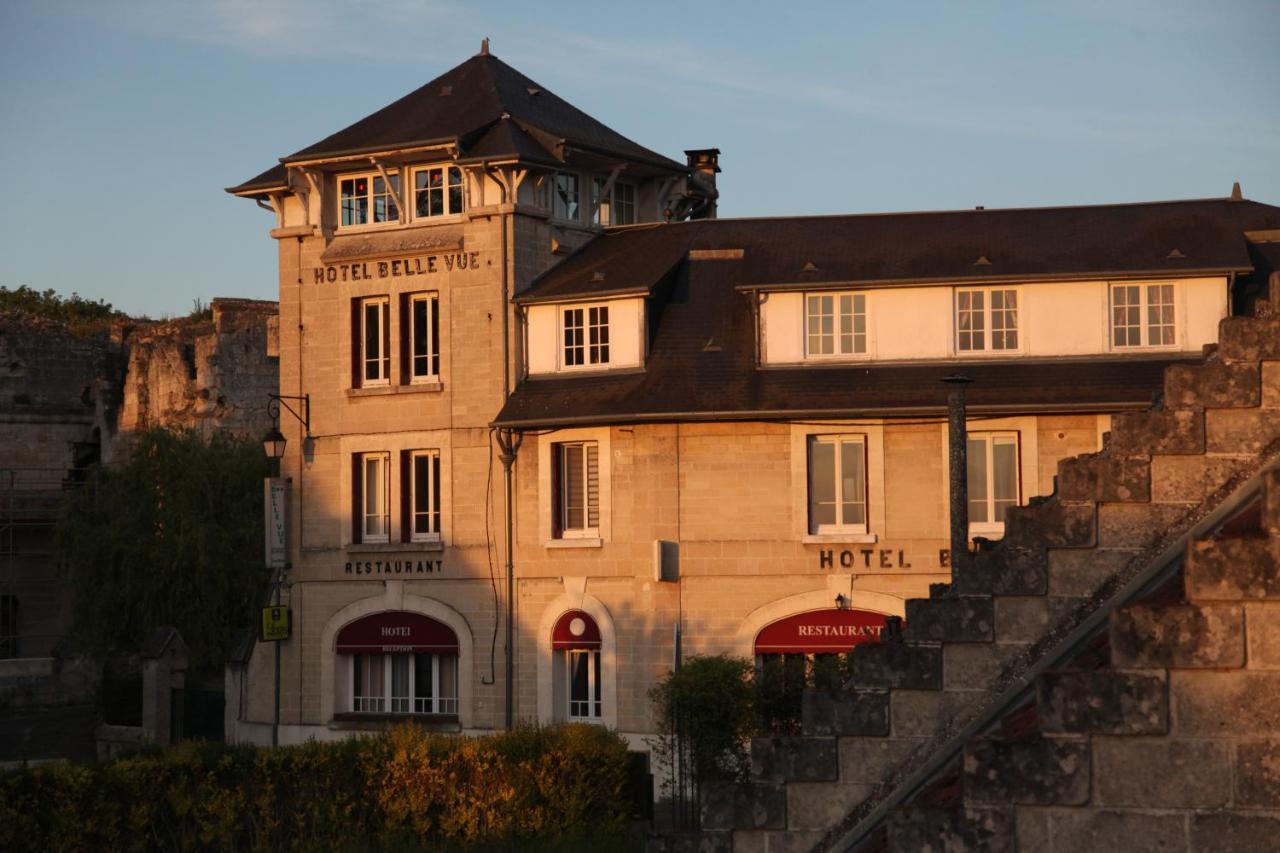 Logis Hotel Bellevue Restaurant La Pomme D'Or Coucy-le-Château-Auffrique Exterior foto